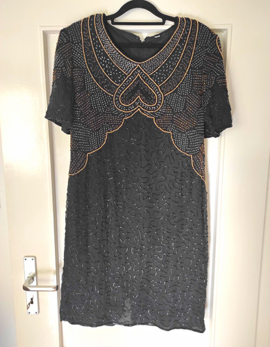 Vintage abendkleid damen - gr., m