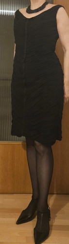 Abendkleid seide 100 - gr.38,, 100%