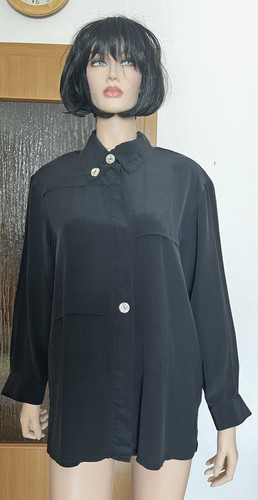 100 seide bluse apart - 100%,