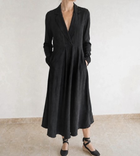 Azizi kleid schwarz - azizi,