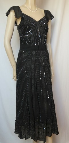 Laura ashley seidenkleid - laura, 36