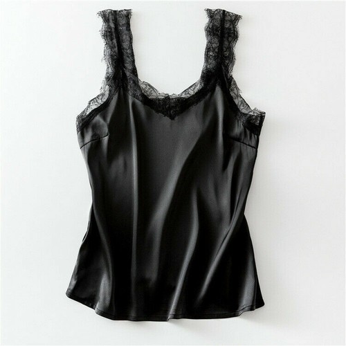Damen spitze satin unterhemd - damen,