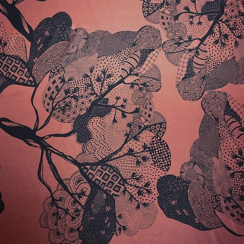 Seiden satin stoff bäumen - satin,